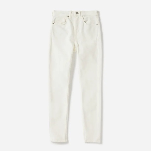 Everlane high rise skinny in bone - Picture 1 of 9